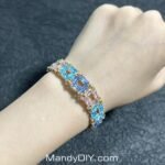Kit 502(Tutorial Ready) | DIY Bracelet Kit with 5A Zircon Beads | All-Inclusive Beginner Jewelry Making Gift for Women | Video Guide Included - Image 2