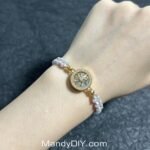 Kit 503 | DIY Bracelet Kit with 5A Zircon Beads | All-Inclusive Beginner Jewelry Making Gift for Women | Video Guide Included - Image 2