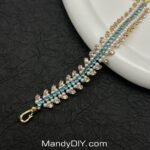 Kit 504  (Tutorial Ready) | DIY Bracelet Kit with 5A Zircon Beads | All-Inclusive Beginner Jewelry Making Gift for Women | Video Guide Included