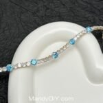 Kit 505 | DIY Bracelet Kit with 5A Zircon Beads | All-Inclusive Beginner Jewelry Making Gift for Women | Video Guide Included - Image 4