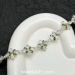 Kit 509 (Tutorial Ready) | DIY Bracelet Kit with 5A Zircon Beads | All-Inclusive Beginner Jewelry Making Gift for Women | Video Guide Included - Image 4