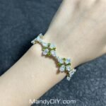 Kit 509 (Tutorial Ready) | DIY Bracelet Kit with 5A Zircon Beads | All-Inclusive Beginner Jewelry Making Gift for Women | Video Guide Included - Image 2