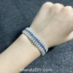 Kit 510 (Tutorial Ready) | DIY Bracelet Kit with 5A Zircon Beads | All-Inclusive Beginner Jewelry Making Gift for Women | Video Guide Included - Image 2