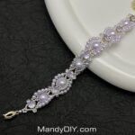 Kit 511  (Tutorial Ready) | DIY Bracelet Kit with 5A Zircon Beads | All-Inclusive Beginner Jewelry Making Gift for Women | Video Guide Included