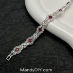 Kit 512 (Tutorial Ready) | DIY Bracelet Kit with 5A Zircon Beads | All-Inclusive Beginner Jewelry Making Gift for Women | Video Guide Included