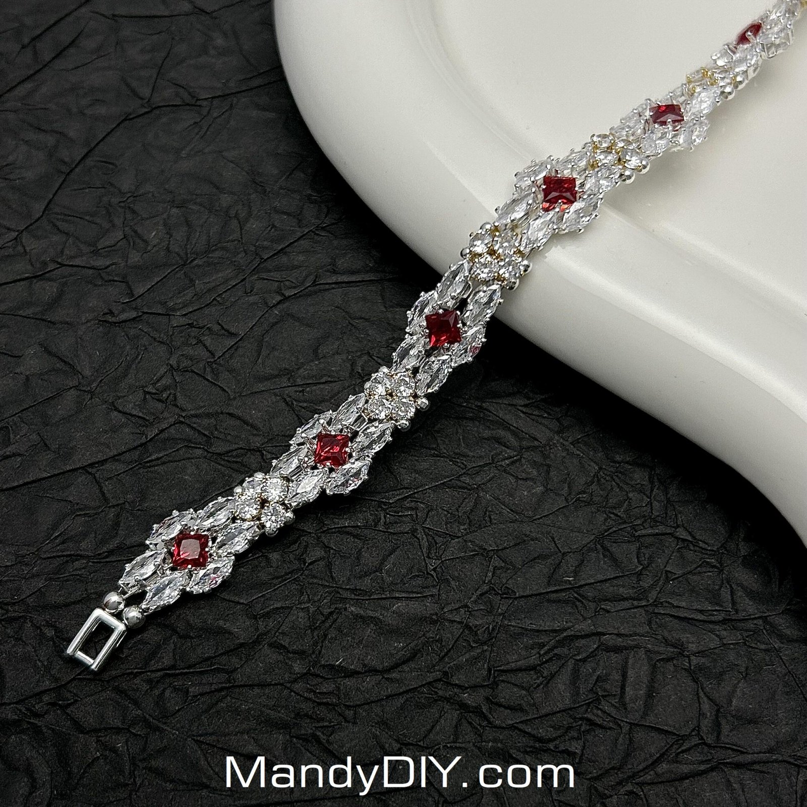 512-1 Kit 512 (Tutorial Ready) | DIY Bracelet Kit with 5A Zircon Beads | All-Inclusive Beginner Jewelry Making Gift for Women | Video Guide Included - Image 1