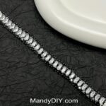 Kit 513 (Tutorial Ready) | DIY Bracelet Kit with 5A Zircon Beads | All-Inclusive Beginner Jewelry Making Gift for Women | Video Guide Included - Image 4