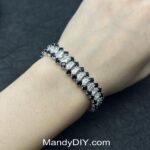Kit 513 (Tutorial Ready) | DIY Bracelet Kit with 5A Zircon Beads | All-Inclusive Beginner Jewelry Making Gift for Women | Video Guide Included - Image 2