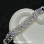 Kit 515(Tutorial Ready) | DIY Bracelet Kit with 5A Zircon Beads | All-Inclusive Beginner Jewelry Making Gift for Women | Video Guide Included - Image 4