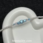 Kit 516(Tutorial Ready) | DIY Bracelet Kit with 5A Zircon Beads | All-Inclusive Beginner Jewelry Making Gift for Women | Video Guide Included - Image 4