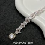 Kit 517 (Tutorial Ready)| DIY Bracelet Kit with 5A Zircon Beads | All-Inclusive Beginner Jewelry Making Gift for Women | Video Guide Included