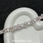 Kit 517 (Tutorial Ready)| DIY Bracelet Kit with 5A Zircon Beads | All-Inclusive Beginner Jewelry Making Gift for Women | Video Guide Included - Image 4