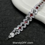 Kit 523 (Tutorial Ready) | DIY Bracelet Kit with 5A Zircon Beads | All-Inclusive Beginner Jewelry Making Gift for Women | Video Guide Included