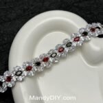Kit 523 (Tutorial Ready) | DIY Bracelet Kit with 5A Zircon Beads | All-Inclusive Beginner Jewelry Making Gift for Women | Video Guide Included - Image 3