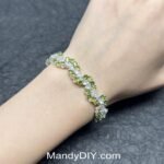 Kit 524 (Tutorial Ready)| DIY Bracelet Kit with 5A Zircon Beads | All-Inclusive Beginner Jewelry Making Gift for Women | Video Guide Included - Image 2