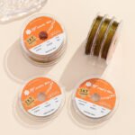 Korean gold-plated flexible steel wire, color-preserving, suitable for pearl jewelry making, handmade DIY beading, bracelets, necklaces, and other jewelry accessories. - Image 7