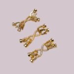 175-18k high color retention jewelry accessories sweater buckle necklace high-grade pearl buckle bracelet buckle/necklace buckle/8-word buckle