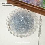 Shijia flash plating color crystal cut flat beads scattered beads handmade diy string beads materials bracelet necklace accessories - Image 6