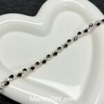 Kit 528 (Tutorial Ready) | DIY Bracelet Kit with 5A Zircon Beads | All-Inclusive Beginner Jewelry Making Gift for Women | Video Guide Included | Finished Product - Image 4