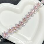 Kit 535 (Tutorial Ready) | DIY Bracelet Kit with 5A Zircon Beads | All-Inclusive Beginner Jewelry Making Gift for Women | Video Guide Included | Finished Product - Image 4