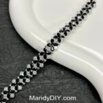 Kit 536 (Tutorial Ready) | DIY Bracelet Kit with 5A Zircon Beads | All-Inclusive Beginner Jewelry Making Gift for Women | Video Guide Included | Finished Product