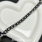 Kit 536 (Tutorial Ready) | DIY Bracelet Kit with 5A Zircon Beads | All-Inclusive Beginner Jewelry Making Gift for Women | Video Guide Included | Finished Product - Image 4