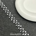 Kit 536 (Tutorial Ready) | DIY Bracelet Kit with 5A Zircon Beads | All-Inclusive Beginner Jewelry Making Gift for Women | Video Guide Included | Finished Product - Image 3