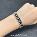 Kit 536 (Tutorial Ready) | DIY Bracelet Kit with 5A Zircon Beads | All-Inclusive Beginner Jewelry Making Gift for Women | Video Guide Included | Finished Product - Image 2