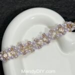 Kit 538 (Tutorial Ready)| DIY Bracelet Kit with 5A Zircon Beads | All-Inclusive Beginner Jewelry Making Gift for Women | Video Guide Included | Finished Product - Image 4