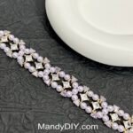 Kit 538 (Tutorial Ready)| DIY Bracelet Kit with 5A Zircon Beads | All-Inclusive Beginner Jewelry Making Gift for Women | Video Guide Included | Finished Product - Image 3