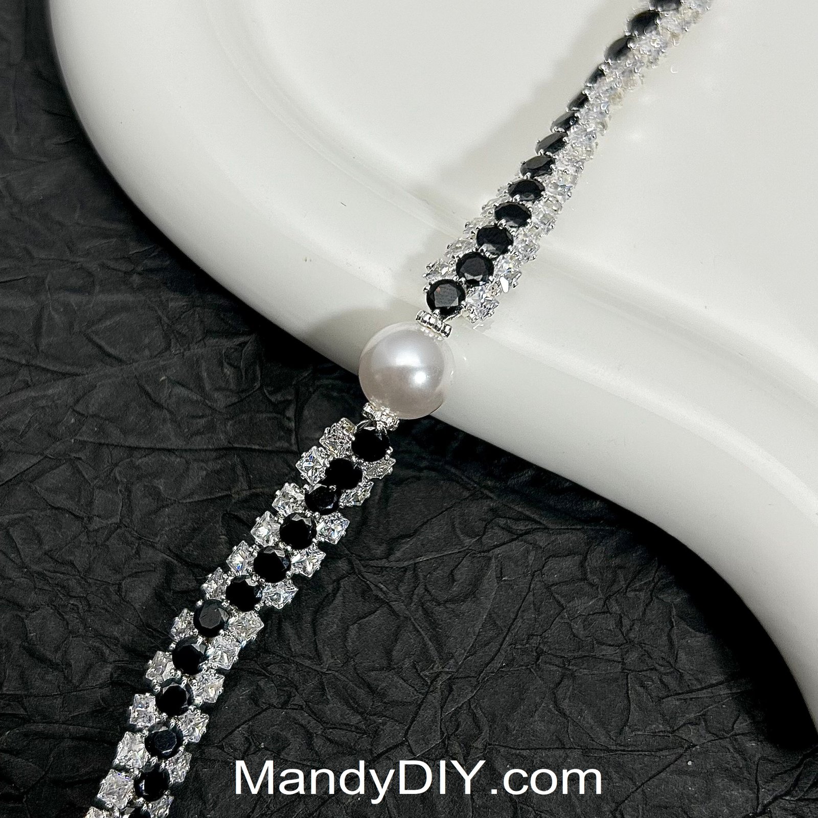 539-1 20 Kit 539 (Tutorial Ready) | DIY Bracelet Kit with 5A Zircon Beads | All-Inclusive Beginner Jewelry Making Gift for Women | Video Guide Included | Finished Product - Image 1