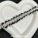 Kit 541 (Tutorial Ready) | DIY Bracelet Kit with 5A Zircon Beads | All-Inclusive Beginner Jewelry Making Gift for Women | Video Guide Included | Finished Product - Image 4