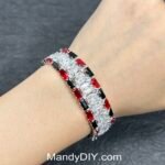 Kit 544 (Tutorial Ready) | DIY Bracelet Kit with 5A Zircon Beads | All-Inclusive Beginner Jewelry Making Gift for Women | Video Guide Included | Finished Product - Image 2