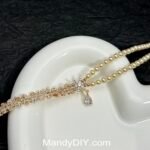 Kit 546 (Tutorial Ready) | DIY Bracelet Kit with 5A Zircon Beads | All-Inclusive Beginner Jewelry Making Gift for Women | Video Guide Included | Finished Product - Image 4