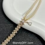 Kit 546 (Tutorial Ready) | DIY Bracelet Kit with 5A Zircon Beads | All-Inclusive Beginner Jewelry Making Gift for Women | Video Guide Included | Finished Product