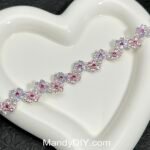 Kit 548 (Tutorial Ready) | DIY Bracelet Kit with 5A Zircon Beads | All-Inclusive Beginner Jewelry Making Gift for Women | Video Guide Included | Finished Product - Image 4