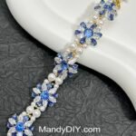 Kit 549 (Tutorial Ready) | DIY Bracelet Kit with 5A Zircon Beads | All-Inclusive Beginner Jewelry Making Gift for Women | Video Guide Included | Finished Product