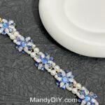 Kit 549 (Tutorial Ready) | DIY Bracelet Kit with 5A Zircon Beads | All-Inclusive Beginner Jewelry Making Gift for Women | Video Guide Included | Finished Product - Image 4