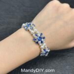 Kit 549 (Tutorial Ready) | DIY Bracelet Kit with 5A Zircon Beads | All-Inclusive Beginner Jewelry Making Gift for Women | Video Guide Included | Finished Product - Image 2