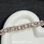 Kit 552 (Tutorial Ready)  | DIY Bracelet Kit with 5A Zircon Beads | All-Inclusive Beginner Jewelry Making Gift for Women | Video Guide Included | Finished Product - Image 3