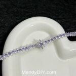 Kit 553 (Tutorial Ready) | DIY Bracelet Kit with 5A Zircon Beads | All-Inclusive Beginner Jewelry Making Gift for Women | Video Guide Included | Finished Product - Image 3