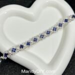 Kit 554 (Tutorial Ready) | DIY Bracelet Kit with 5A Zircon Beads | All-Inclusive Beginner Jewelry Making Gift for Women | Video Guide Included | Finished Product - Image 4