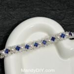 Kit 554 (Tutorial Ready) | DIY Bracelet Kit with 5A Zircon Beads | All-Inclusive Beginner Jewelry Making Gift for Women | Video Guide Included | Finished Product - Image 3