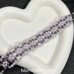 Kit 556 (Tutorial Ready) | DIY Bracelet Kit with 5A Zircon Beads | All-Inclusive Beginner Jewelry Making Gift for Women | Video Guide Included | Finished Product - Image 4