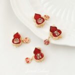 18K Color Preservation Lucky Hoist Magnetic Buckle Magnetic Buckle Diy Accessories Material Bracelet Necklace Connection Buckle Accessories