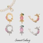 Ins Style Tulip Detachable Universal Buckle Pearl Pendant Handmade Beaded DIY Material Bracelet Necklace Accessories - Image 3