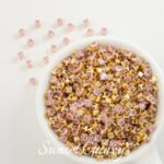 [3mm] 18k gold plated square zircon rhinestone claw drill handmade diy material beaded bracelet necklace accessories - Image 21