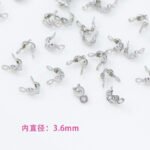 House Abai 18k Gold Plated Color Preservation Lobster Buckle Coil Buckle Extension Chain Beaded DIY Material Bracelet Necklace Accessories - Image 16