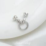 Ring connection buckle bead finish plated real gold handmade DIY bracelet necklace beaded loose beads jewelry accessories material - Image 7