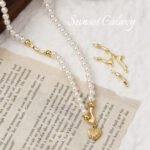 18k Electroplated Real Gold Branch Horn Connecting Rod Set Buckle Handmade diy Beaded Bracelet Necklace Jewelry Accessories - Image 2